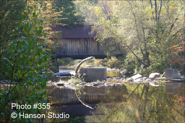 Campton, NH - Turkey Jim's Bridge - Fall
